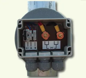 Inside 3D rendering of low voltage lighting transformer