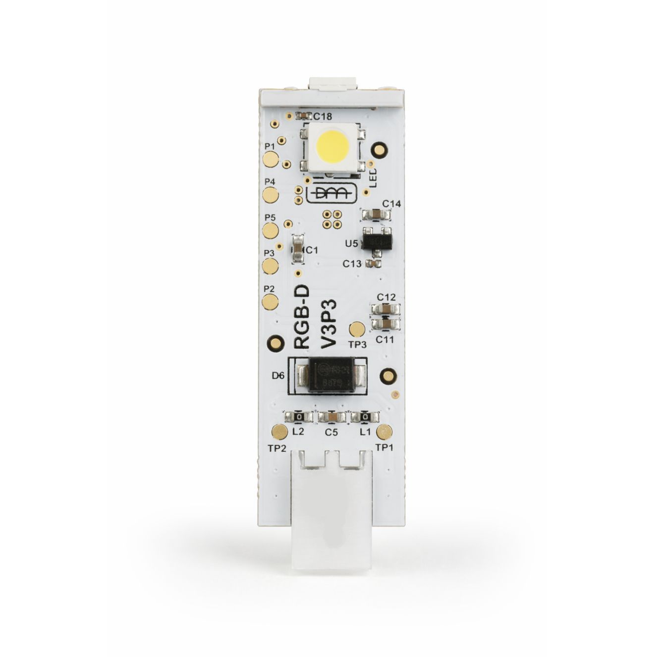 Active RGBW LED close up