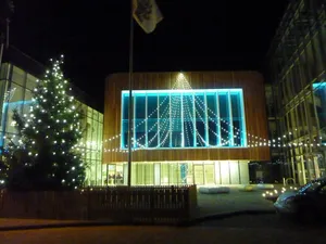 Christmas lighting display using ECO LED Small Harness