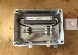 Dimming system with rotary switch