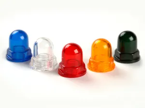 Selection of dome cover colours for ECO LED Small Harness