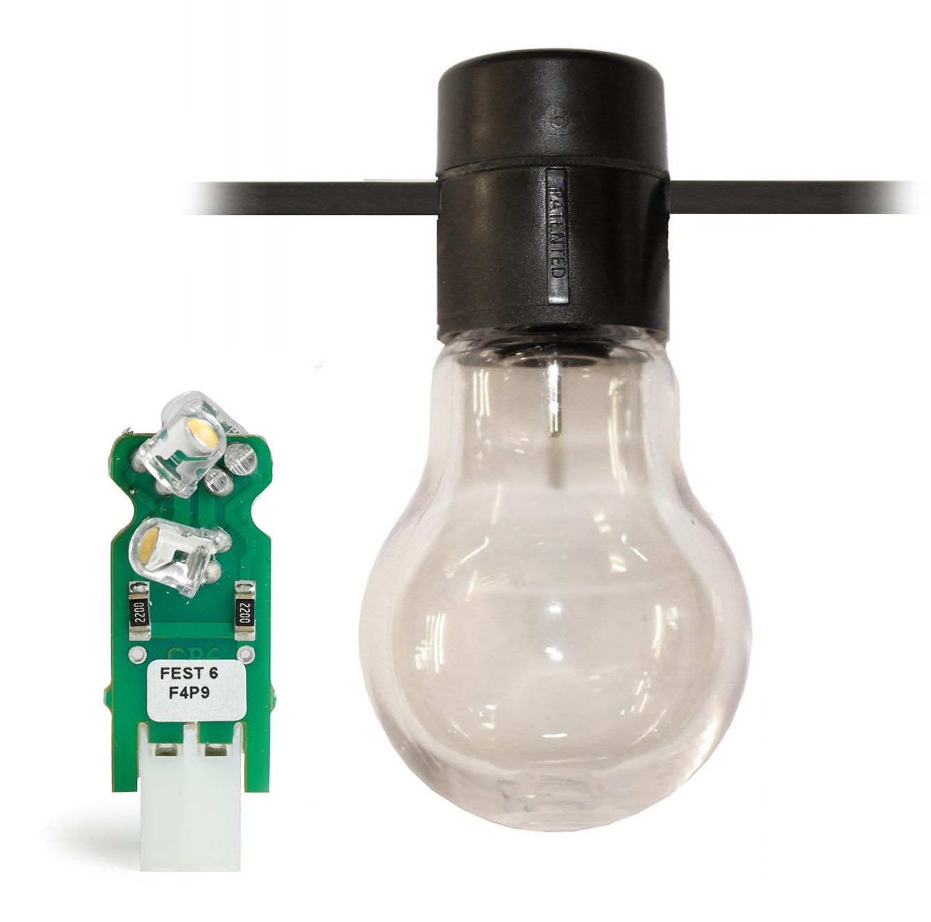 Carnival LED festoon light module