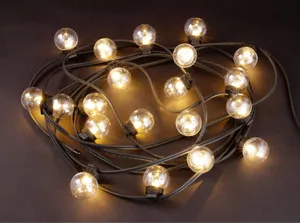 Coiled Small ECO LED harness with round globes