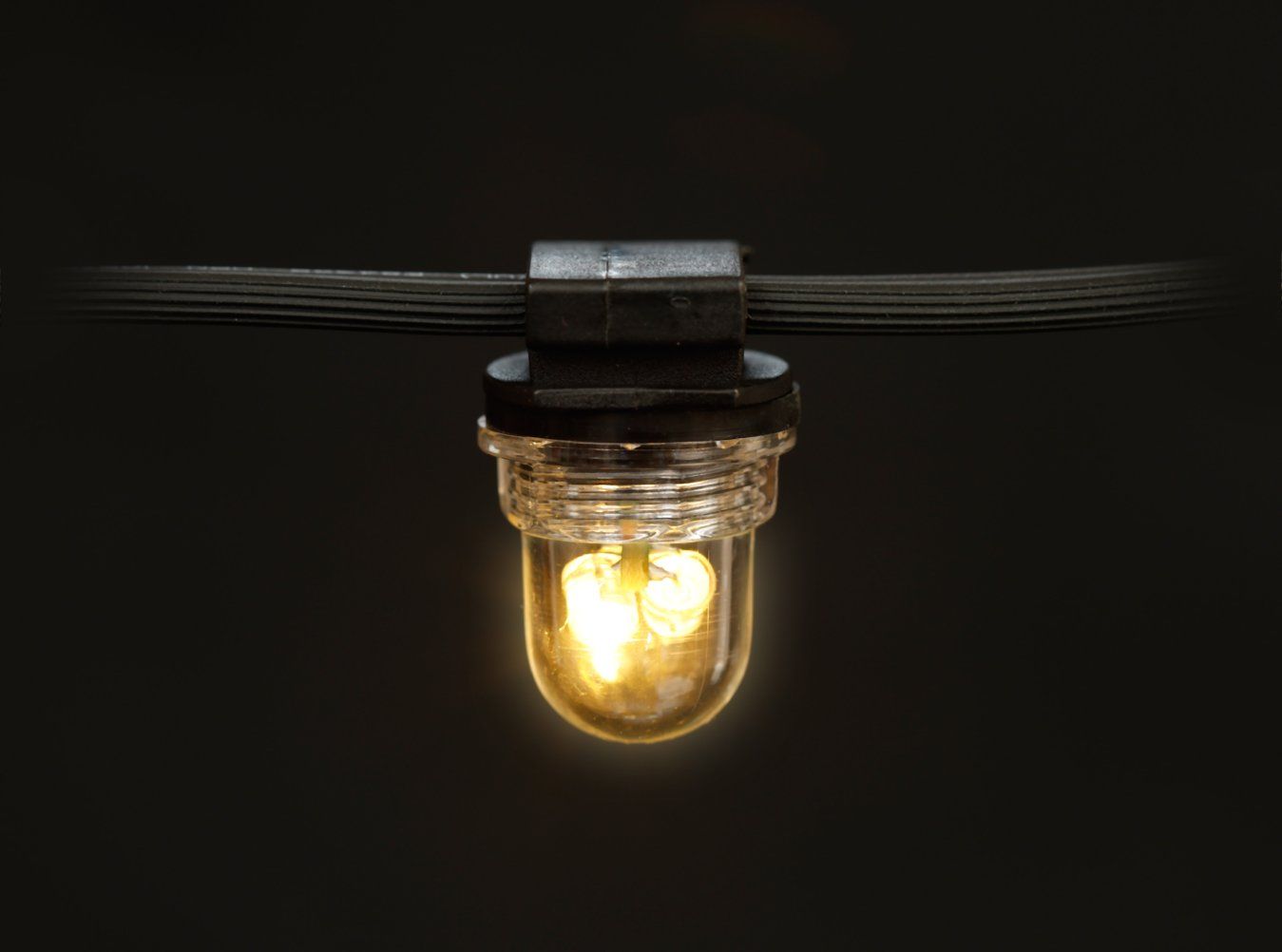 Small ECO LED harness with warm light dome