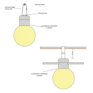 Snap-on hangers diagram