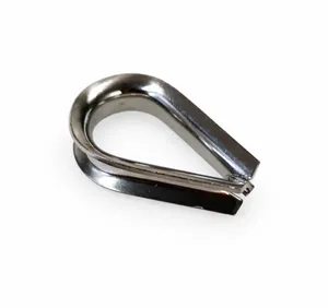 Thimble for wire rope fixing